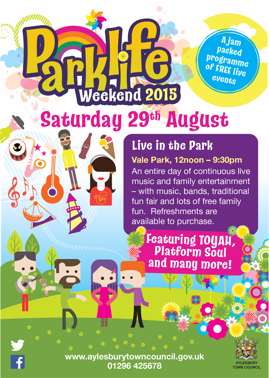 Live in the Park 15 poster