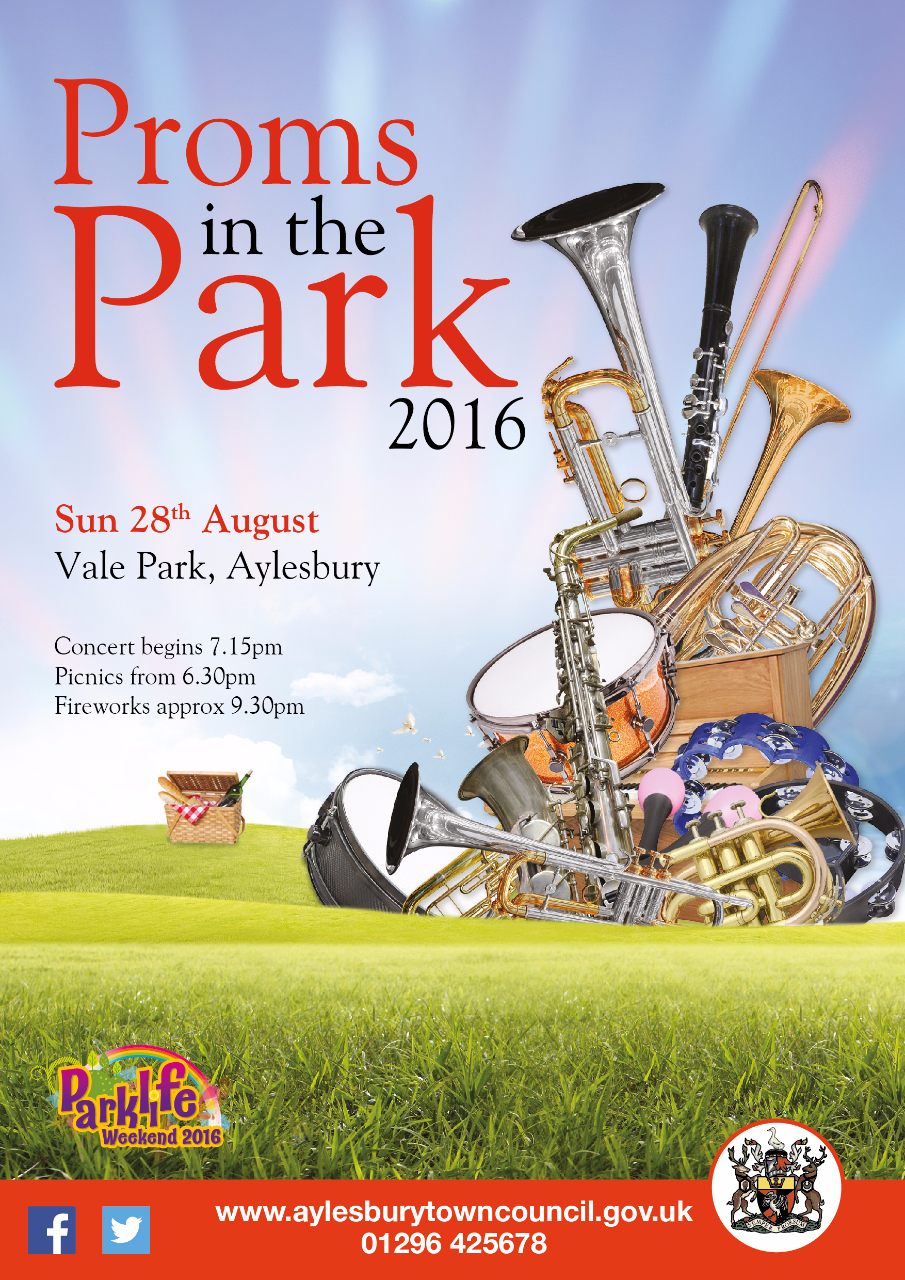 Proms in the Park 16 poster