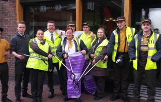 Staff from McDonald's High Street and Drive-Thru