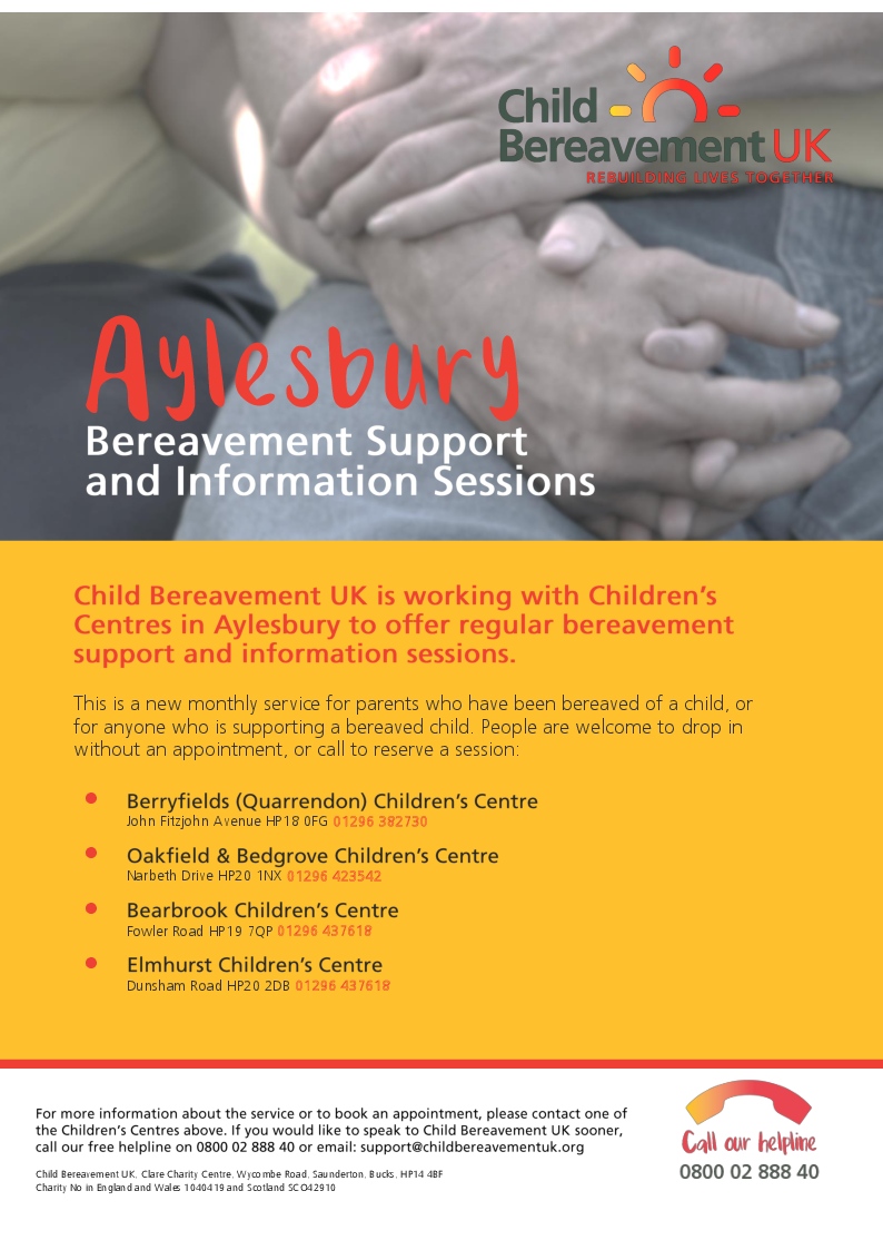 Child Bereavement Aylesbury Support