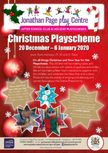 Christmas Playscheme 2019 @ Jonathan Page Play Centre | England | United Kingdom