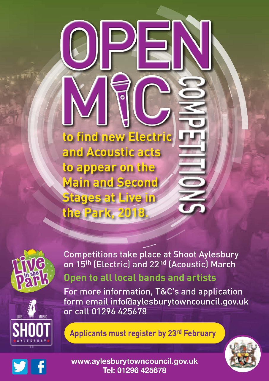 Open MIC competition Poster