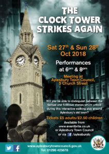 The Clock Tower Strikes Again - a walking play @ Aylesbury Town Council | England | United Kingdom