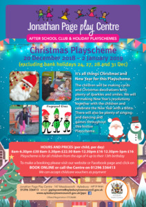 Christmas Playscheme 2018 @ Jonathan Page Play Centre | England | United Kingdom