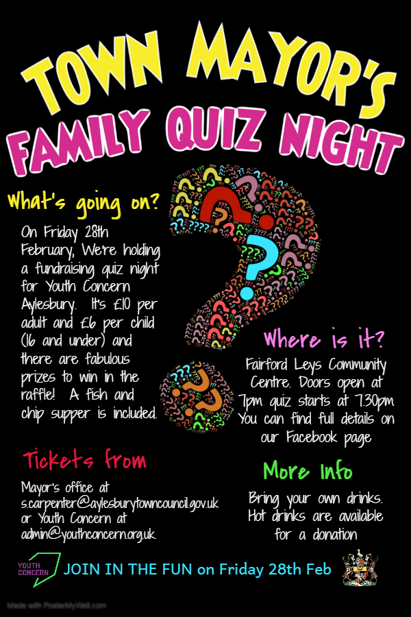 Mayor's Charity Quiz Night