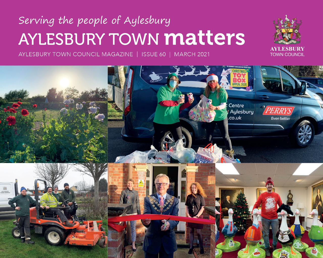 Top of cover page for Aylesbury Town