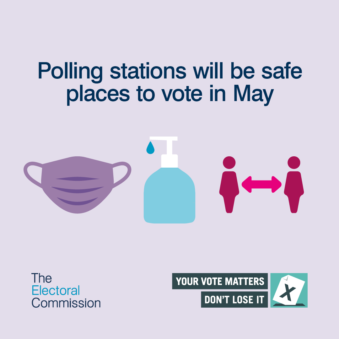 Polling stations will be save places to vote in May