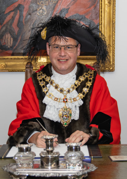 Aylesbury Town Mayor Cllr Anders Christensen