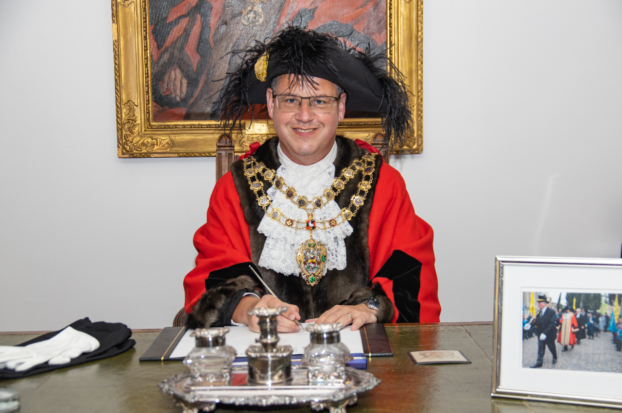 Aylesbury Town Mayor, Cllr Anders Christensen