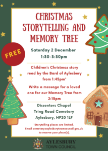 Christmas Storytelling and Memory Tree @ Dissenters Chapel