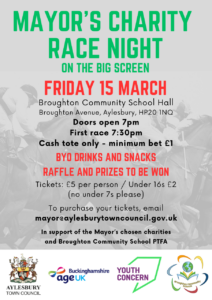 Mayor's Charity Race Night @ Broughton Community School Hall